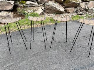 Set of 30” tall Arthur umanoff style stools