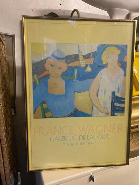 France Wagner Framed Print