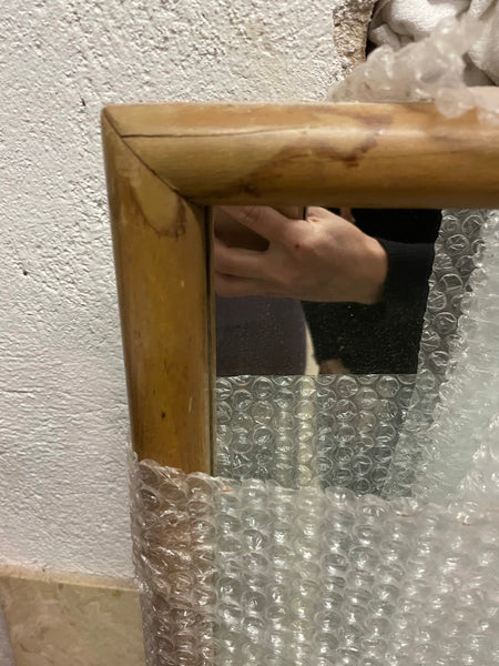 Wood Framed Mirror 32x46” tall