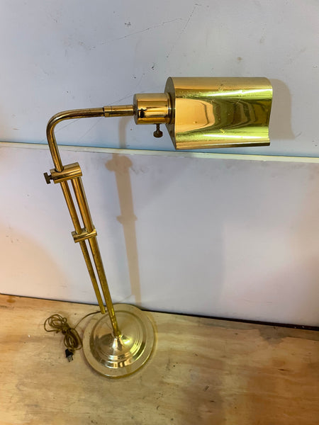 Brass Adjustable Floor Lamp (Pair Available Priced Individually)