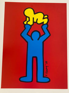 Signed Print of “Radiant Baby” by Keith Haring