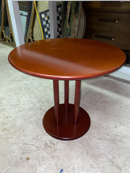 Minimalist Modern Round Low Profile Side Table