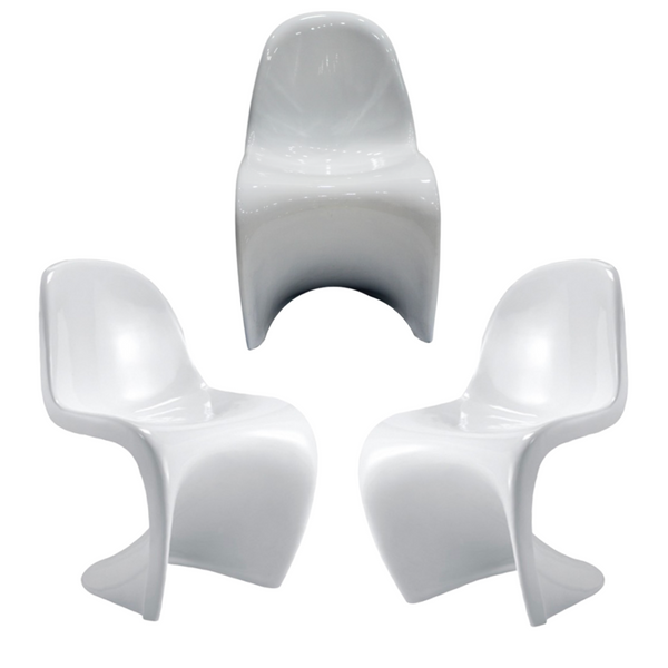 Plastic Outdoor Panton Style Chairs (Priced Individually)