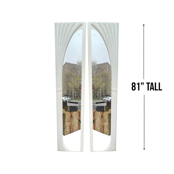 Postmodern Funky Super Tall Floor Mirrors (Panels Sold Separately)