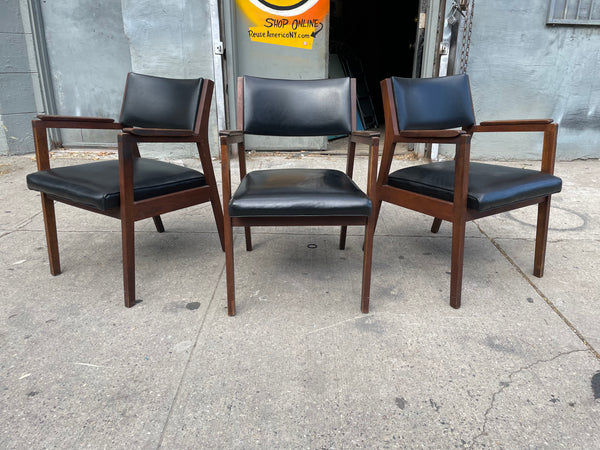 MCM Alma Trend Armchairs Designed After Jens Risom (Priced Individually)
