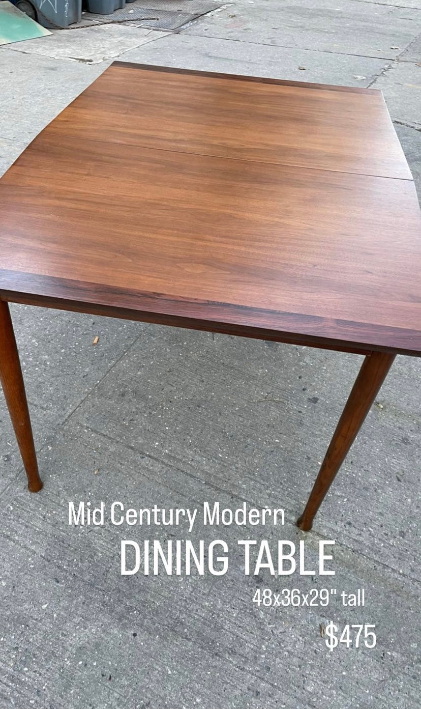 MID CENTURY MODERN DINING TABLE