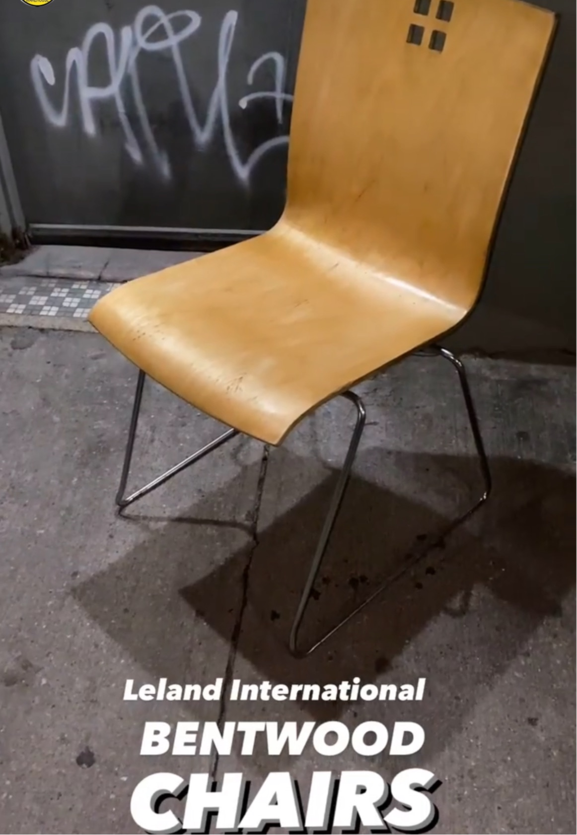 Leland International Bentwood Chairs