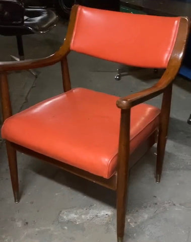Orange MCM Chair