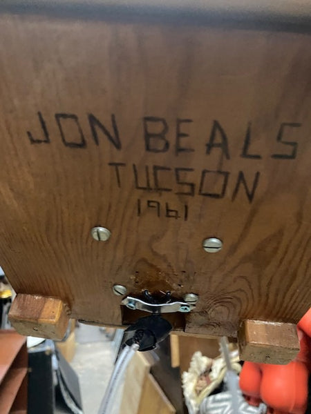 Jon Beals Folk Art Wooden Cowboy
