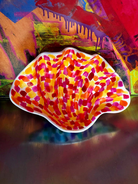 LPX Custom Painted Funfetti Shell Art - Auction Item #7