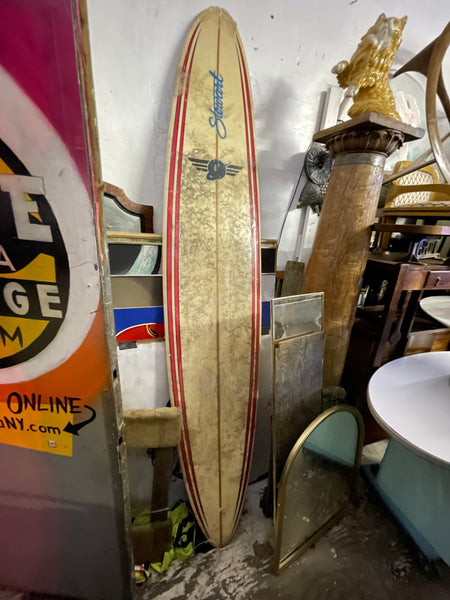 Vintage 1960s Stewart Longboard Surfboard