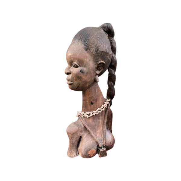 Hand Carved African Sculpture