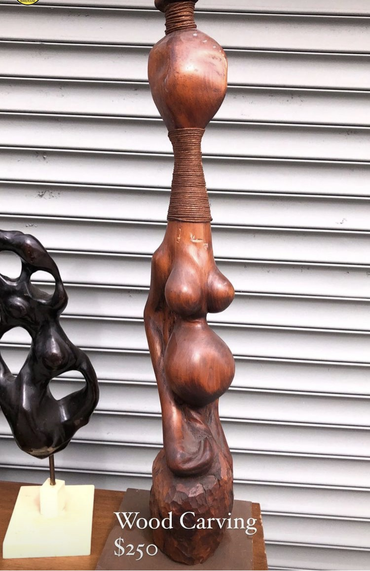 Num. 4 Famous Wood Sculpture 1990s
