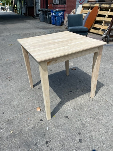 Square Solid Wood Kitchen Table or Desk