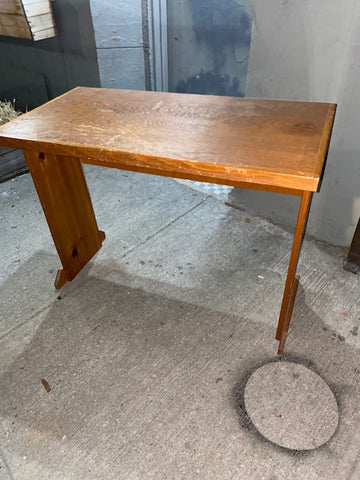 Simple Solid Wood Desk - Handmade