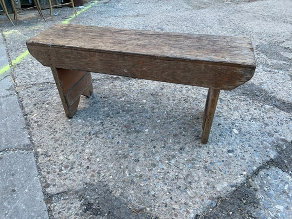 Vintage Solid Wood Handmade Wood Benches (Priced Individually)