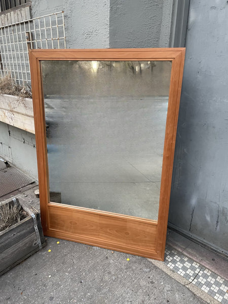 Wood Framed Large Panel Mirrors 37x54” Tall
