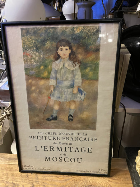 French Museum L’ermitage Framed Print