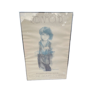 One Woman Show Framed Poster 1987 by Rosamond