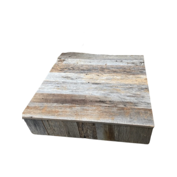 Reclaimed Wood Low Profile Coffee Table or Stage Platform (Priced Individually)