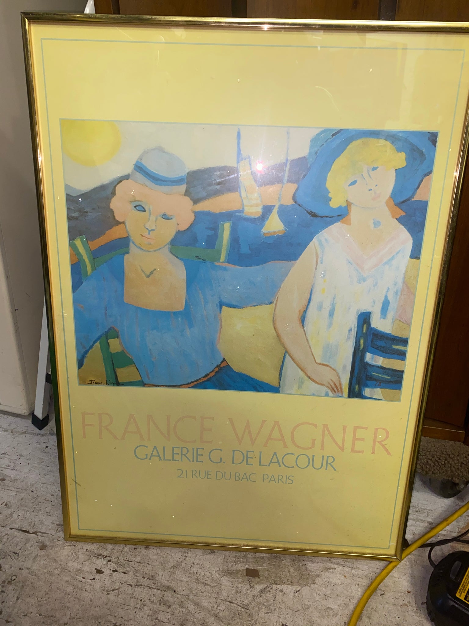 France Wagner Framed Print