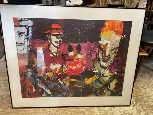Herman Brood Neo-Expressionism Style Framed Print