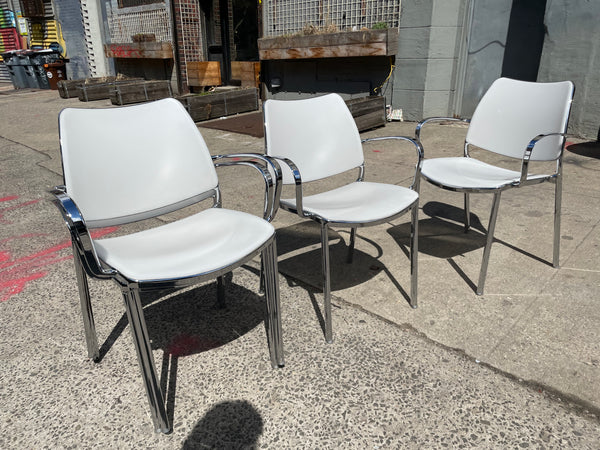Rare Authentic Gas Stua Task Chairs Stacking Set of 4, By Jesus Gasca