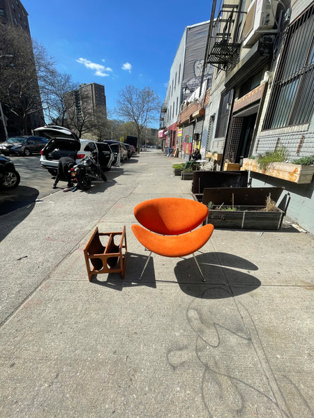 Paulin Style Orange Slice Chair by Modernica