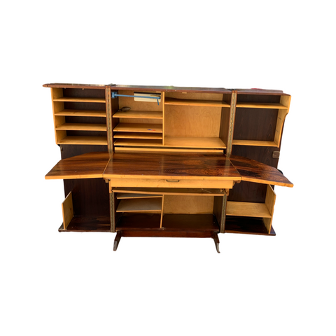 Incredible "Magic Box" Secretary Desk by Mummenthaler and Meier in Rosewood