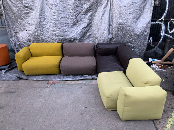 Multicolored Sectional Cappallini Sofa
