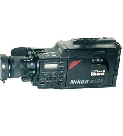 Nikon VN-900 Action-8 Camcorder 8mm Video Camera Recorder and Case