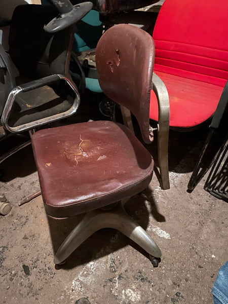 Goodform Vintage Space Age Industrial Desk Chair