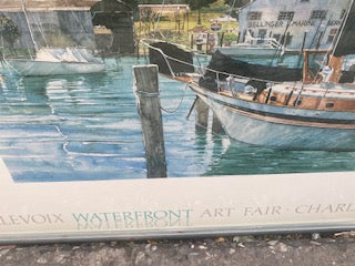 Kathleen Chaney Fritz Waterfront Art Fair Poster